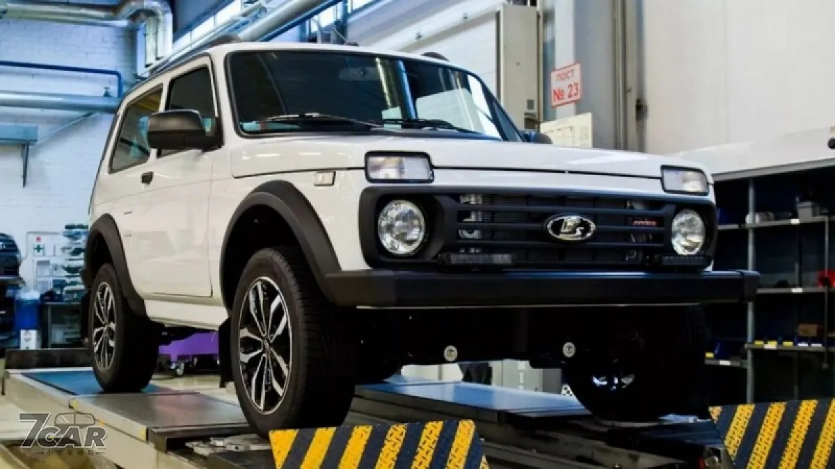 以拉力賽車為靈感,Lada Niva Sport 性能升級登場