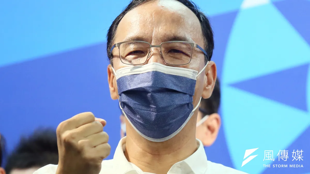 朱立倫一宣布參選國民黨主席,起手式就是現任黨主席改革無能。(資料照,柯承惠攝)