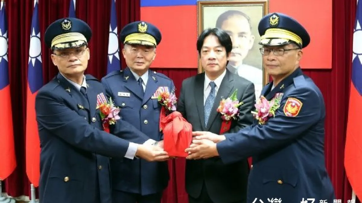 陳子敬退休 南市新警長黃宗仁接任