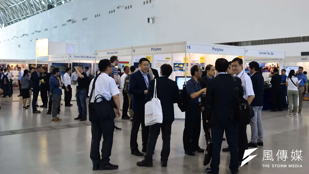 博世(BOSCH)、意法半導體(STM)、日月光(ASE)、聯電(UMC)等國際大廠到場設攤展示最新科技及產品。(圖/龔傑森攝)