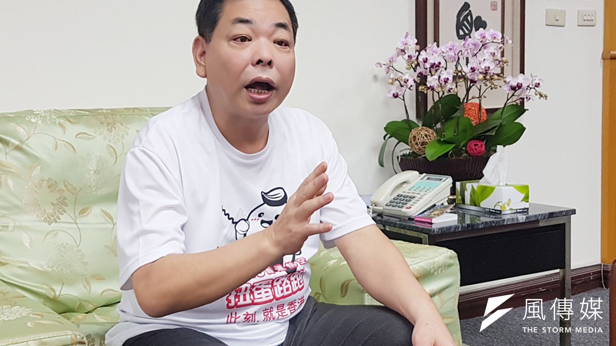 陳見賢篤定表示,新竹縣長提名人選半個月內就會知道答案。(圖/方詠騰攝) 陳見賢篤定表示,新竹縣長提名人選半個月內就會知道答案。(圖/方詠騰攝)