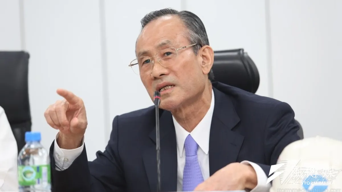 遠雄集團董事長趙藤雄疑涉入桃園合宜住宅案,台北地院今(31)日裁定交保,北檢則即時提出抗告。(吳逸驊攝)