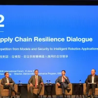 Taiwan plays a key role in AI diffusion battle, experts warn at Taipei summit. (Photo: Chang Yu-ping) Taiwan plays a key role in AI diffusion battle, experts warn at Taipei summit. (Photo: Chang Yu-ping)