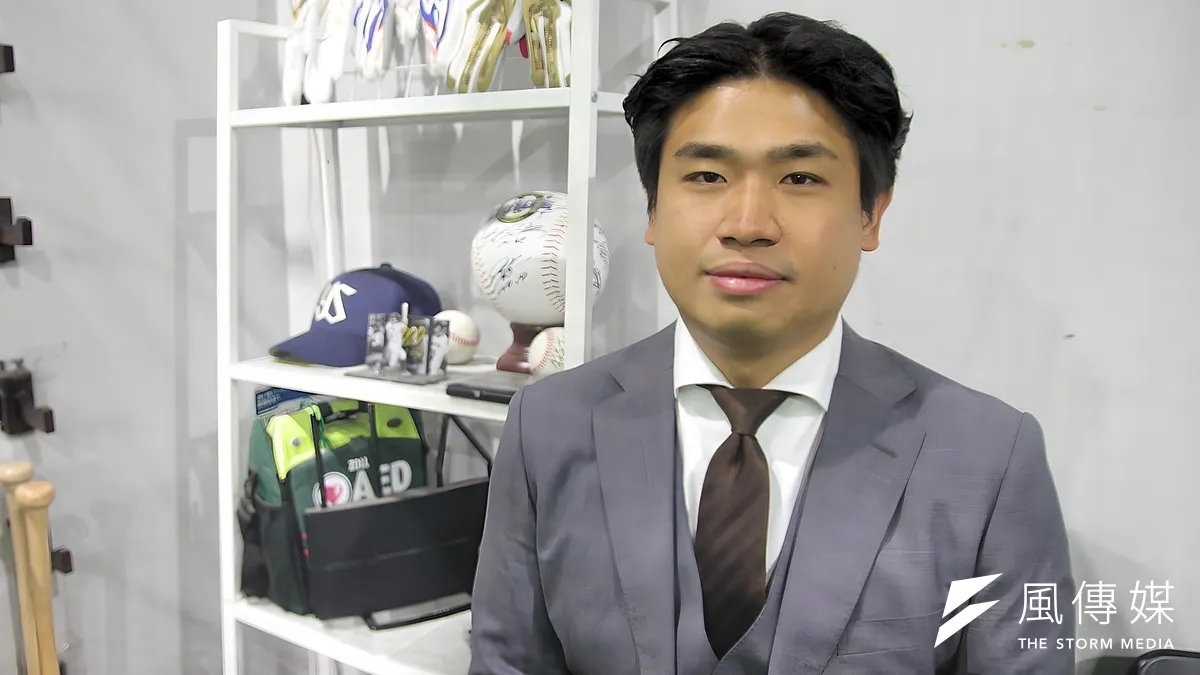 「台日棒球留學支援」發起人晁菘徽表示,由於自身曾有赴日打棒球的經歷,他開始思考如何將這樣的機會擴展,進而帶給更多台灣的年輕棒球選手。(黃信維攝) 「台日棒球留學支援」發起人晁菘徽表示,由於自身曾有赴日打棒球的經歷,他開始思考如何將這樣的機會擴展,進而帶給更多台灣的年輕棒球選手。(黃信維攝)