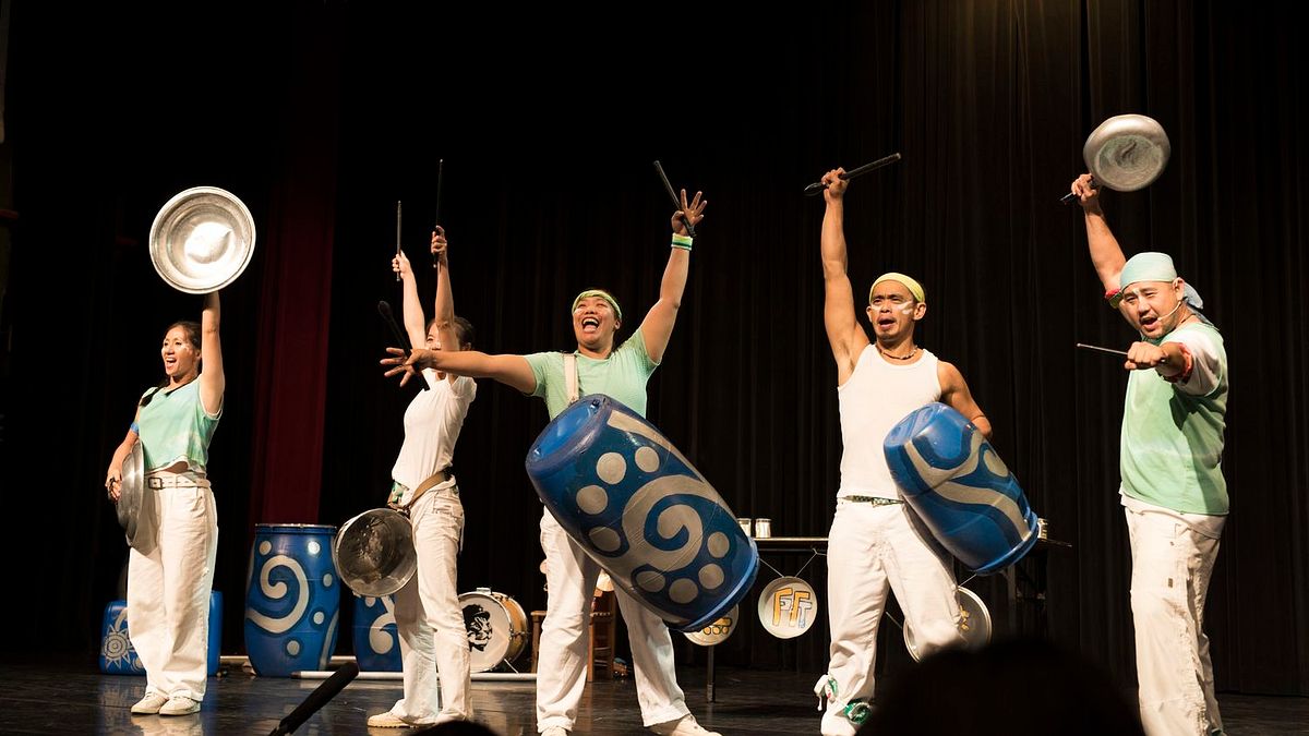 「身聲劇場」邀請200位民眾免費報名參加打擊演出。(圖/新北市政府) 「身聲劇場」邀請200位民眾免費報名參加打擊演出。(圖/新北市政府)