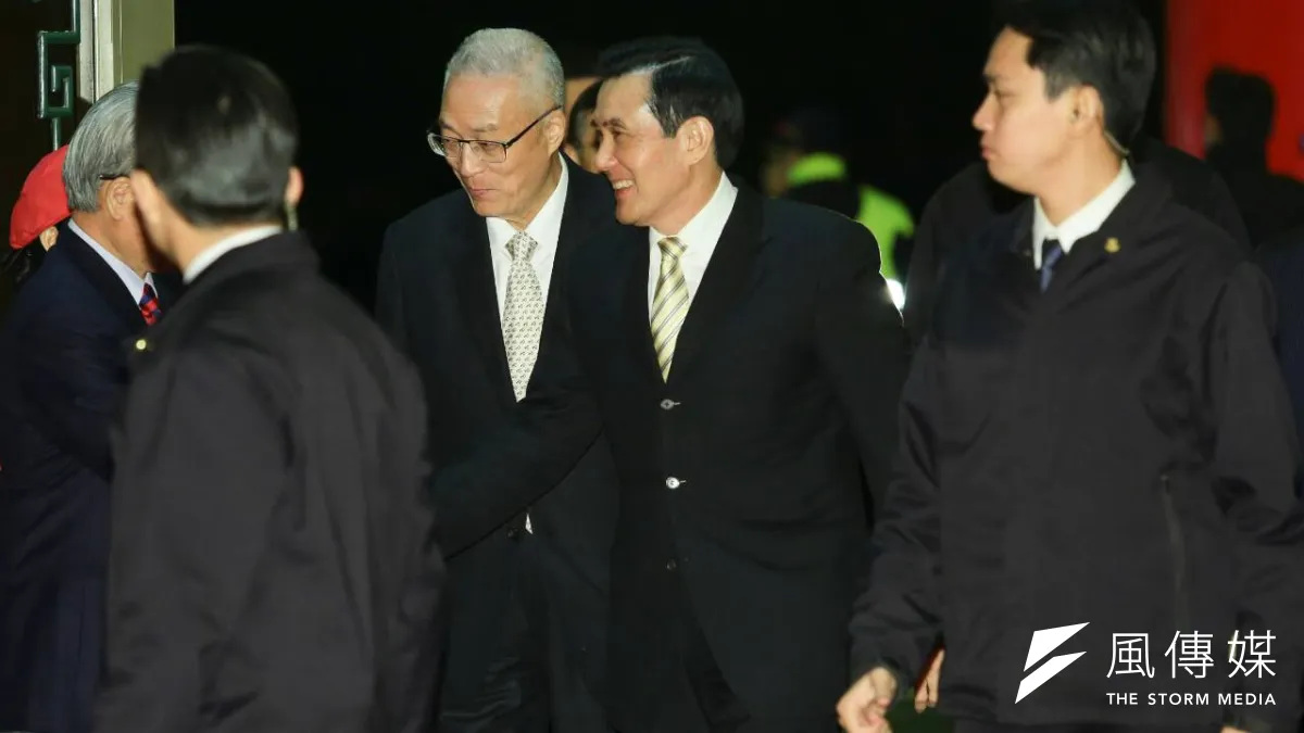 這場國民黨巨頭團結宴,是由副總統吳敦義出面邀宴。(顏麟宇)