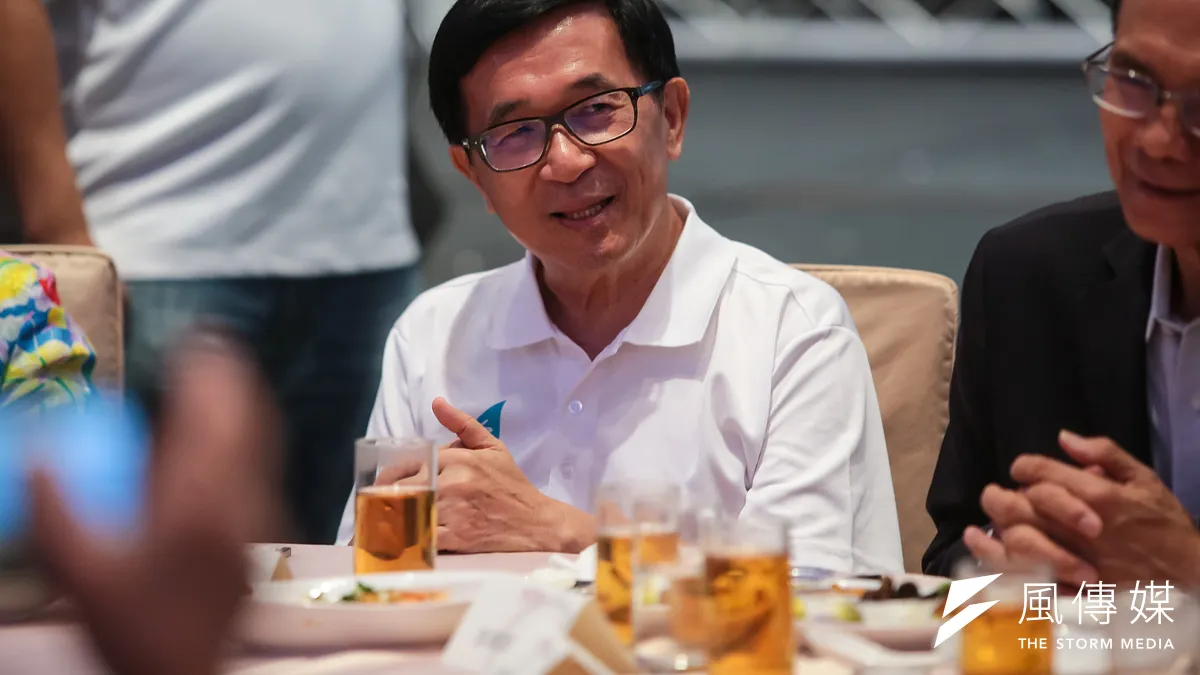 前總統陳水扁澄清,落淚係談及中途換法官到中途換監委的委屈與不平。(資料照,顏麟宇攝) 前總統陳水扁澄清,落淚係談及中途換法官到中途換監委的委屈與不平。(資料照,顏麟宇攝)