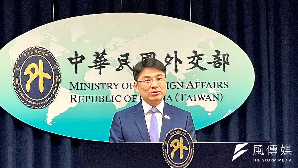 外交部8日舉行例行記者會,發言人蕭光偉回應媒體提問。(鍾秉哲攝) 外交部8日舉行例行記者會,發言人蕭光偉回應媒體提問。(鍾秉哲攝)