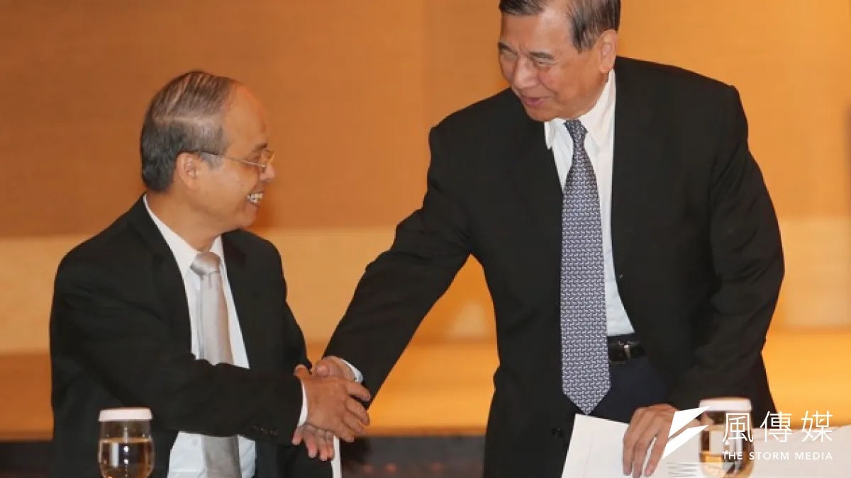 張盛和上午受訪時說,外資追求高報酬,只要台灣經濟好轉,外資一定會投資;他表示,韓國非常積極,因此台灣一定要加強自由化和國際化。(吳逸驊攝)
