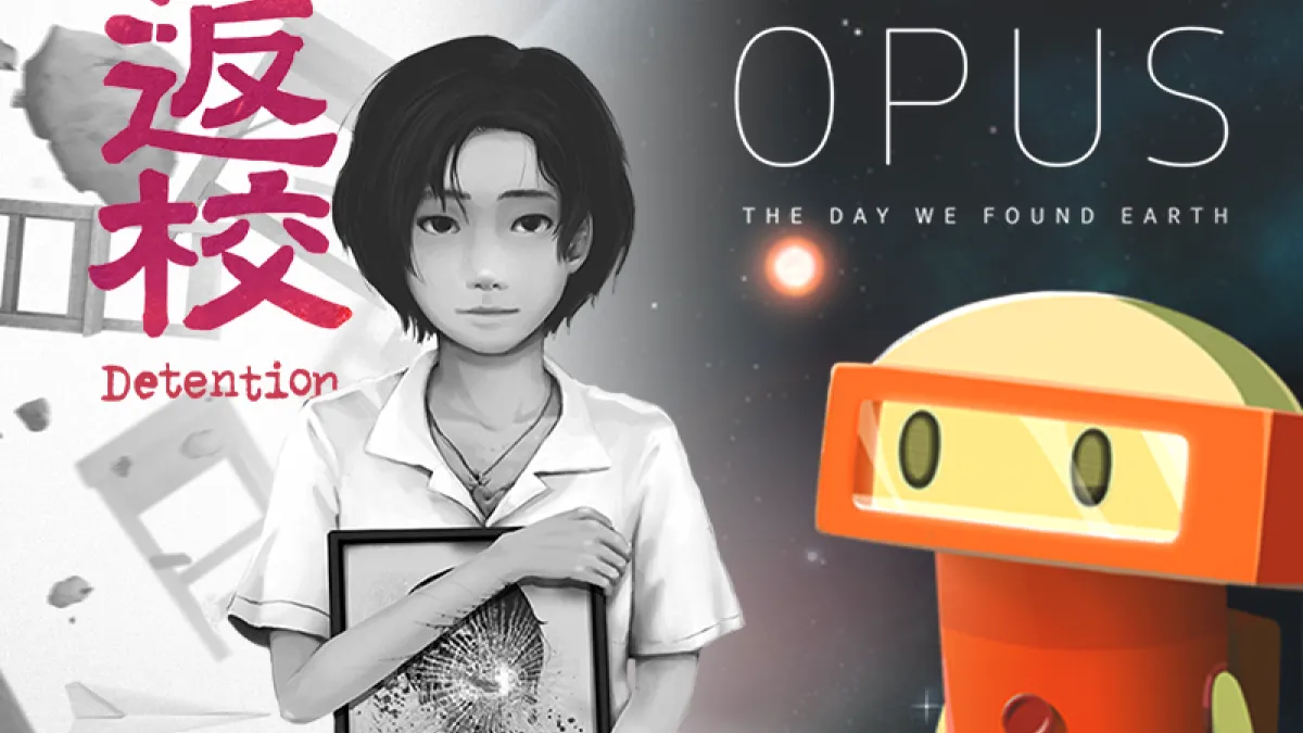 《返校》、《OPUS地球計畫》都在台灣遊戲史上立下一個新的里程碑。(圖/風傳媒製)