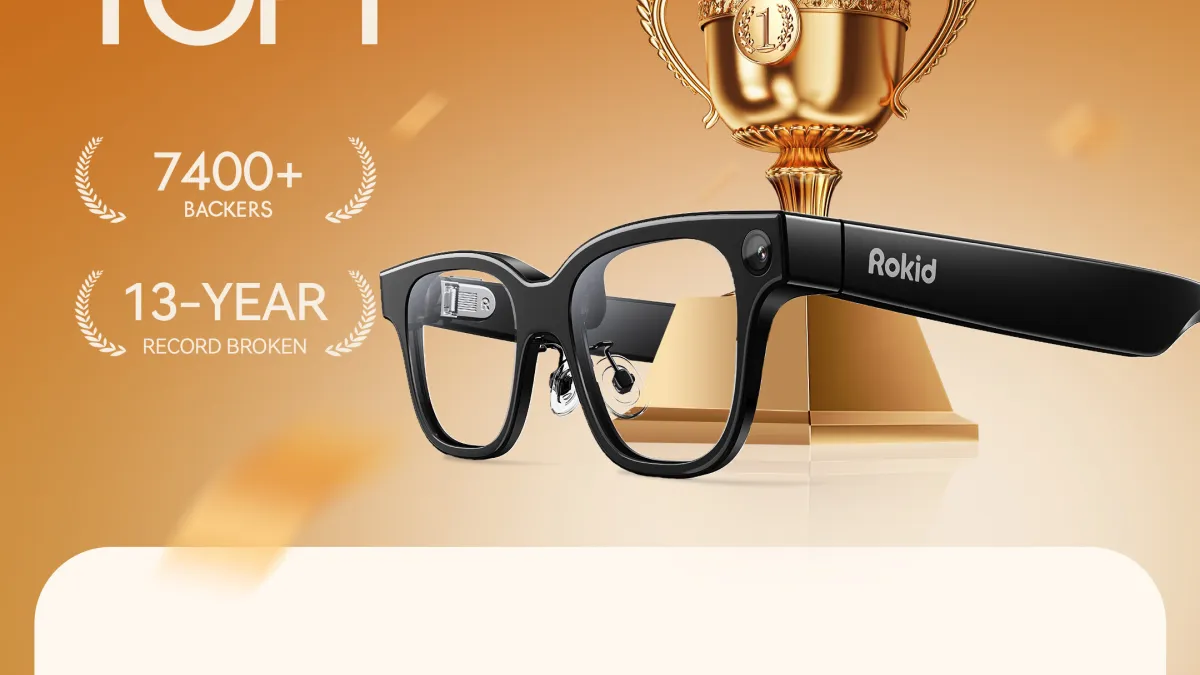 Rokid Glasses Top Makuake's Most Anticipated Product Ranking, Signalling Greater Smart Glasses Ubiquity