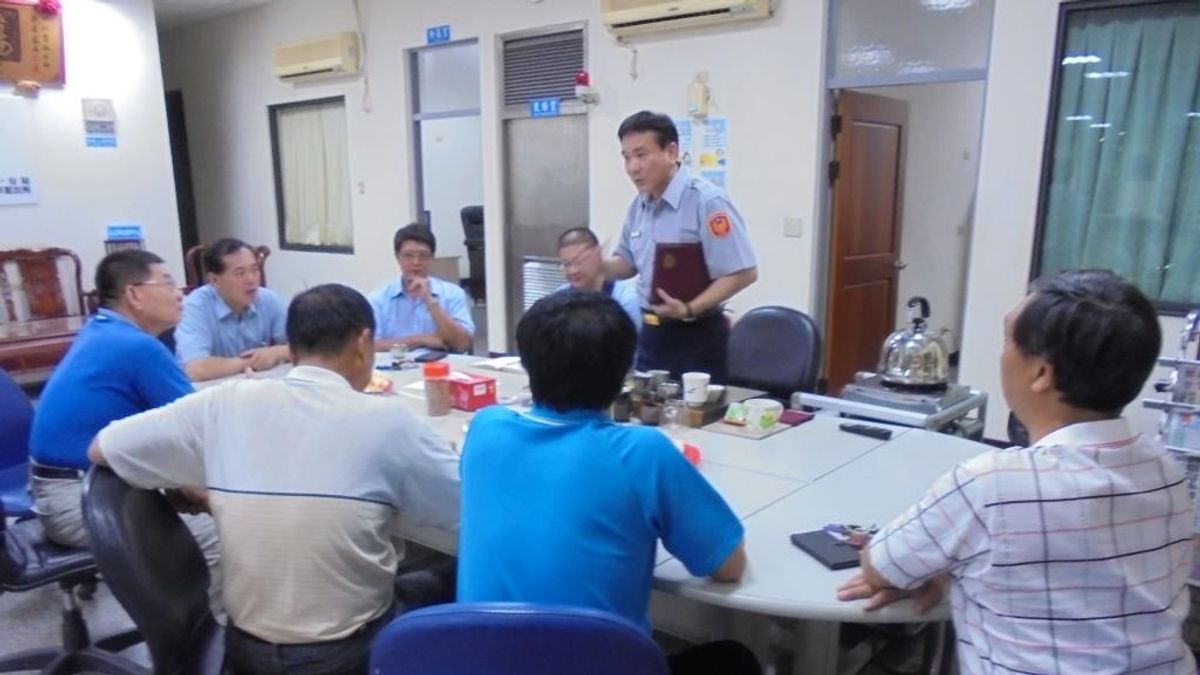 八掌派出所治安座談 邀警民攜手打擊犯罪 八掌派出所治安座談 邀警民攜手打擊犯罪