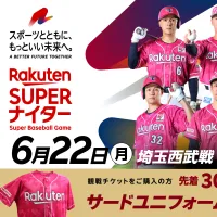 楽天スーパーナイターが6月22日に東京ドームで開催され、台湾チア「Rakuten Girls」のパフォーマンスや高橋維の国歌独唱、ユニフォーム配布など多彩なイベントが行われる。(写真/楽天スーパーナイター提供) 楽天スーパーナイターが6月22日に東京ドームで開催され、台湾チア「Rakuten Girls」のパフォーマンスや高橋維の国歌独唱、ユニフォーム配布など多彩なイベントが行われる。(写真/楽天スーパーナイター提供)