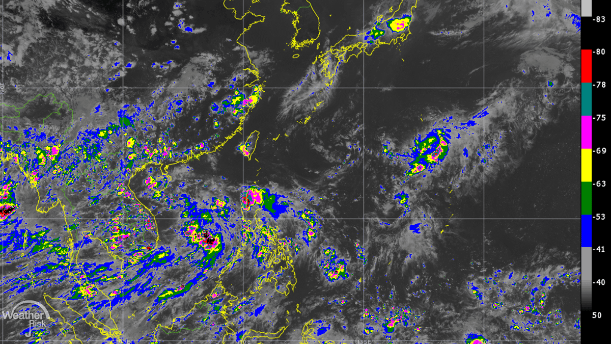 氣象專家彭啟明表示,近兩週天氣會維持近日炎熱、午後雷陣雨的型態,但需要留意八月起「颱風密集發展」。(天氣風險公司提供) 氣象專家彭啟明表示,近兩週天氣會維持近日炎熱、午後雷陣雨的型態,但需要留意八月起「颱風密集發展」。(天氣風險公司提供)