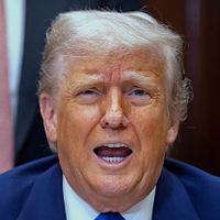 アメリカ大統領トランプ氏。(AP通信) アメリカ大統領トランプ氏。(AP通信)