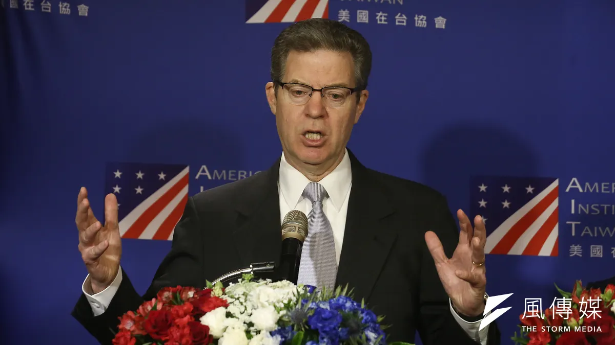 美國宗教自由大使布朗巴克來台參加「印太地區保衛宗教自由公民社會對話」。(陳品佑攝)