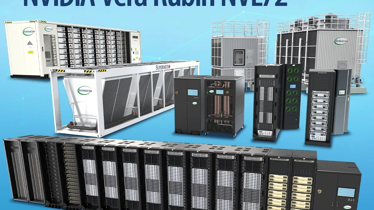 Supermicro Introduces DCBBS Blueprints for NVIDIA Vera Rubin NVL72 and NVIDIA HGX™ Rubin NVL8, Built to Scale from 5MW to 1GW as an End-to-End Total Solution