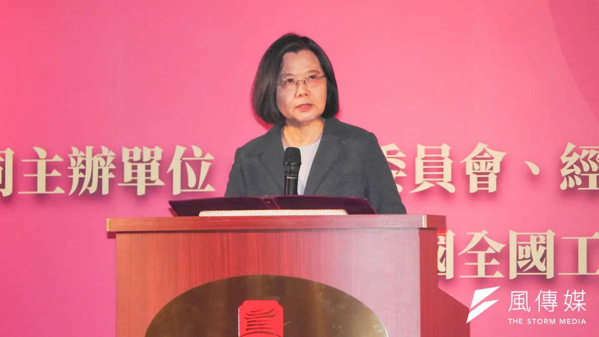 TPOC台灣議題研究中心26日公布總統蔡英文(見圖)總聲量前10大政策。(資料照,蔡親傑攝) TPOC台灣議題研究中心26日公布總統蔡英文(見圖)總聲量前10大政策。(資料照,蔡親傑攝)