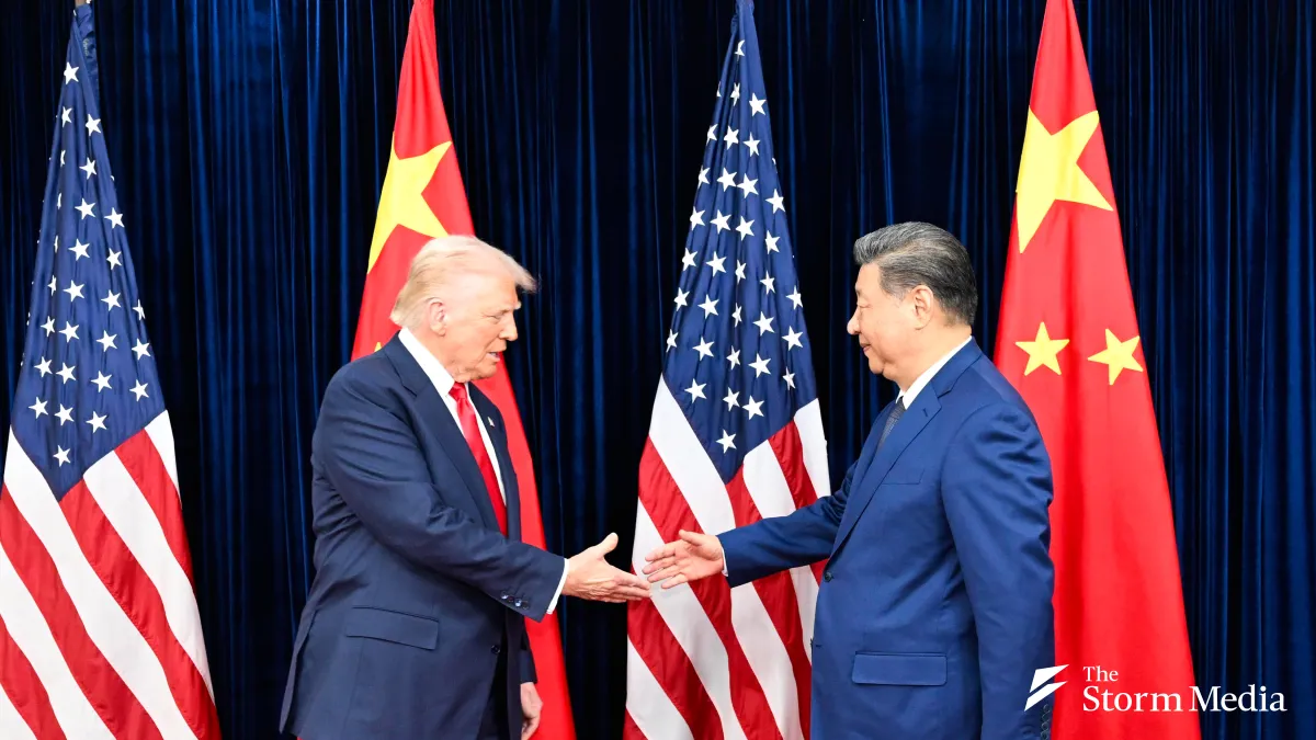 Chinese leader Xi Jinping and U.S. President Trump met in Busan, South Korea, on October 30. (Photo / Xinhua News Agency)
