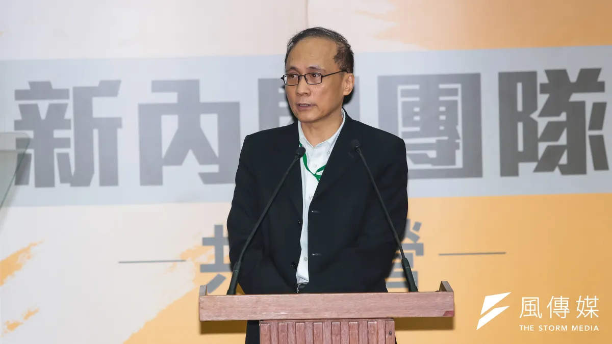 準行政院長林全30日出席「新內閣團隊」共識營。(顏麟宇攝)