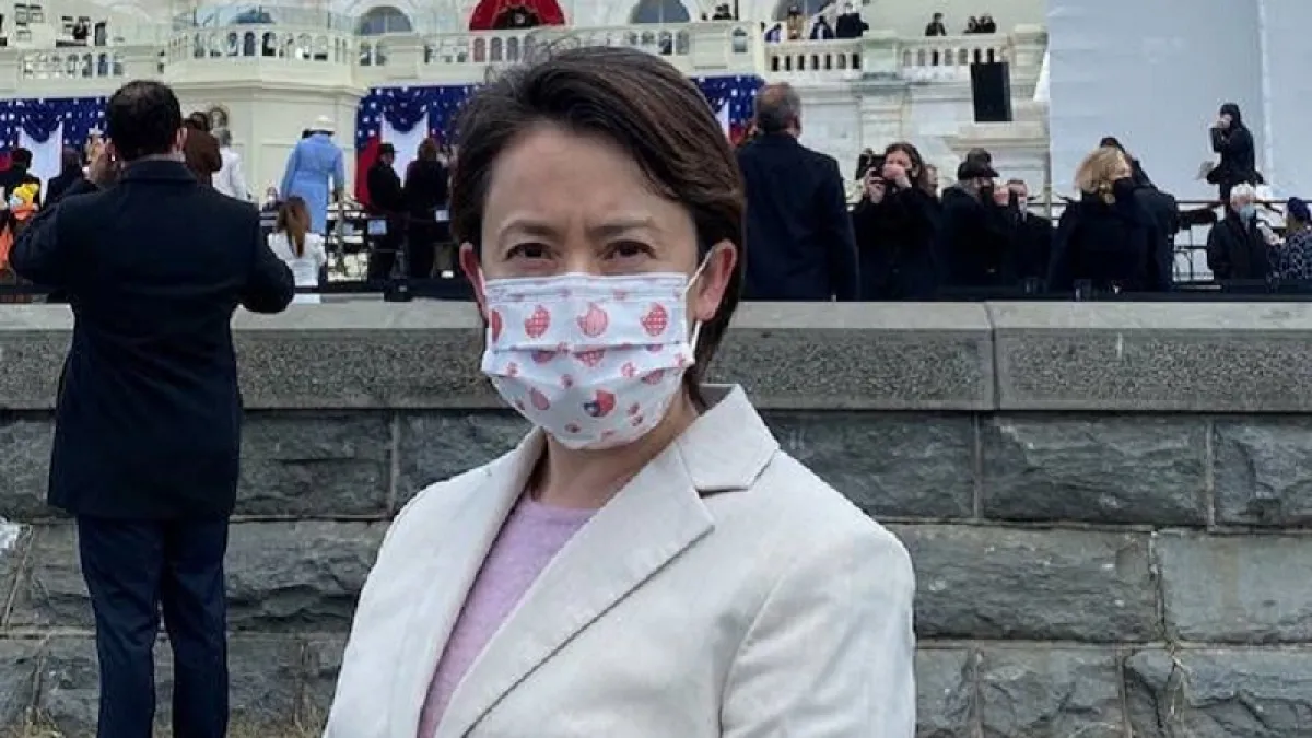 我駐美代表蕭美琴獲邀出席美國拜登就職典禮。(中華民國駐美國文化經濟代表處官網)