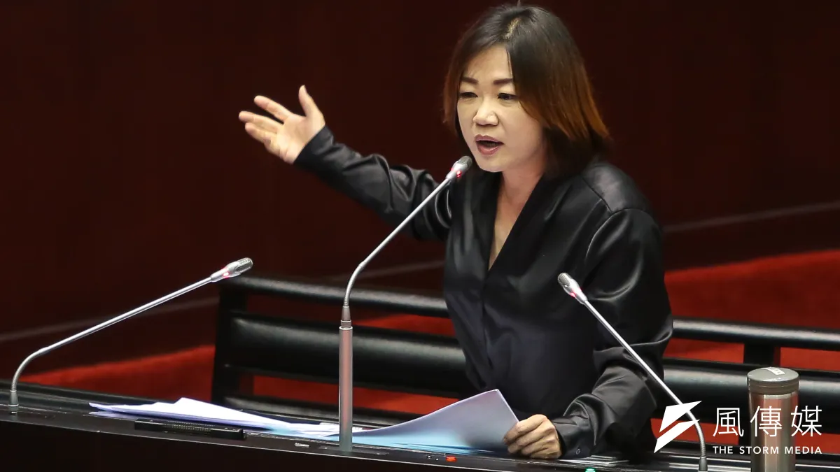 立委馬文君(見圖)被前海軍顧問郭璽指控洩密,讓剛下水的國造潛艦陷入風暴。(資料照,顏麟宇攝)