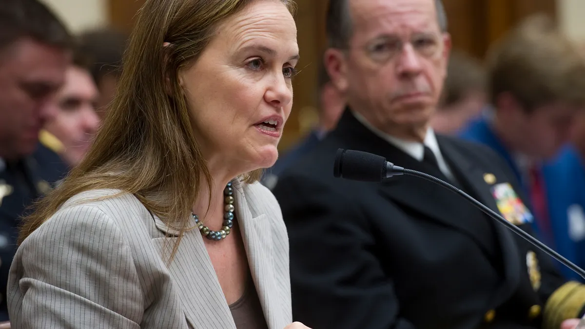 美國國防部前政策次長傅洛諾伊(Michèle Flournoy)(Wikimedia / Public Domain) 美國國防部前政策次長傅洛諾伊(Michèle Flournoy)(Wikimedia / Public Domain)