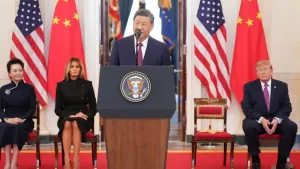 2026年9月24日,中國國家主席習近平在白宮發表演說。(美聯社) 2026年9月24日,中國國家主席習近平在白宮發表演說。(美聯社)