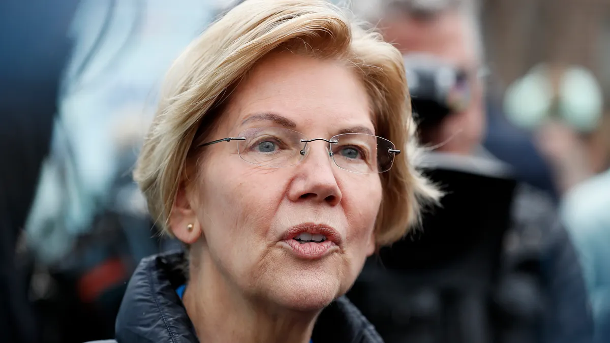 2020年美國總統大選,民主黨總統參選人華倫(Elizabeth Warren)(AP)