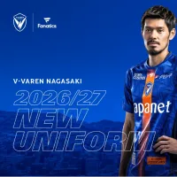 ファナティクス・ジャパンがV・ファーレン長崎の2026/27シーズンJ1リーグ新ユニフォームの先行予約販売を開始。(写真/Fanatics japan PR事務局提供) ファナティクス・ジャパンがV・ファーレン長崎の2026/27シーズンJ1リーグ新ユニフォームの先行予約販売を開始。(写真/Fanatics japan PR事務局提供)