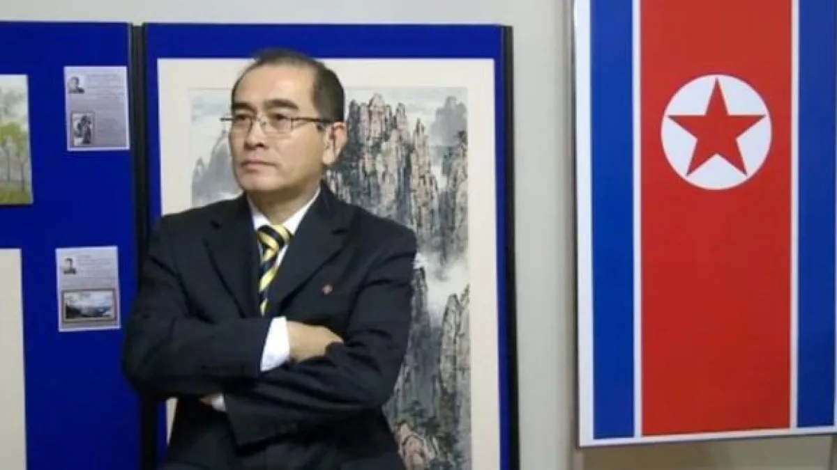 太勇浩(Thae Yong-ho)是迄今為止從北韓叛逃的最高級別的官員之一。(BBC中文網)