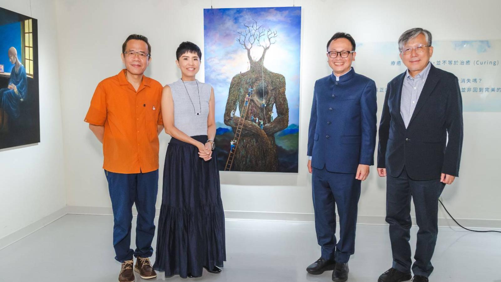藝術作為生命修復力量 林玲汶Maggie《我從深處歸來》北市藝文處展出