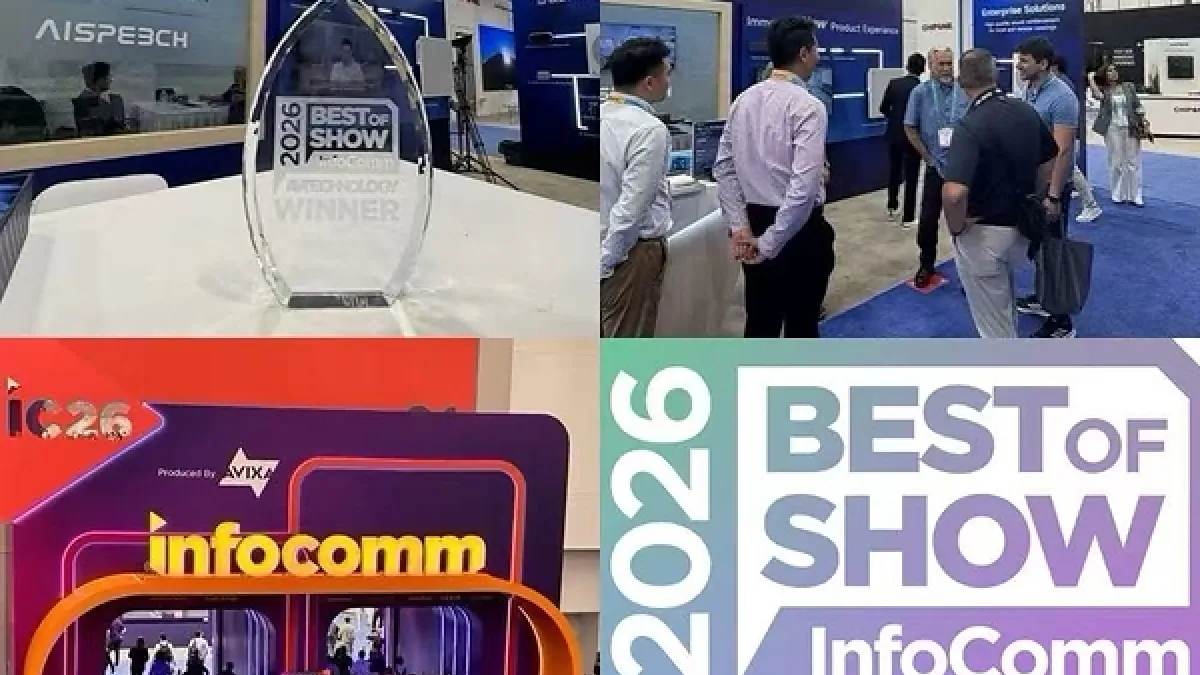 Double Award Victory! AISpeech's MA600D Wins 'Best of Show' at Infocomm, Adding to ISE Triumph