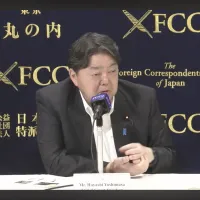 林芳正総務相は、熊本地震での迅速な自治体間支援の成果を報告するとともに、防災庁創設に向けた取り組みや、AIを活用した高度な災害対策への意欲を示した。(FCCJ) 林芳正総務相は、熊本地震での迅速な自治体間支援の成果を報告するとともに、防災庁創設に向けた取り組みや、AIを活用した高度な災害対策への意欲を示した。(FCCJ)