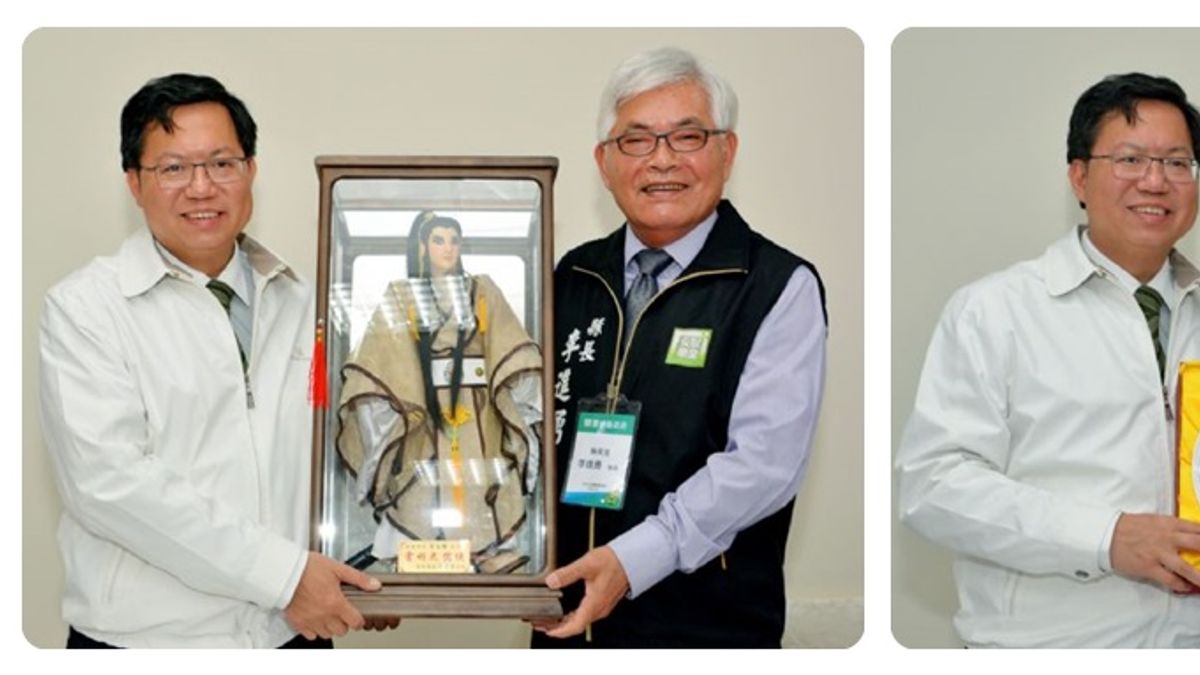 李進勇參訪台灣燈會 鄭文燦願全力配合分享經驗 李進勇參訪台灣燈會 鄭文燦願全力配合分享經驗