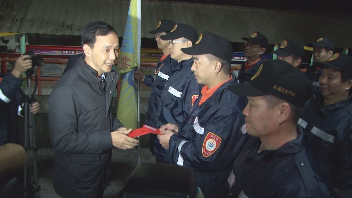 春安啟動 張善政與朱立倫蘆洲視察慰勞 春安啟動 張善政與朱立倫蘆洲視察慰勞