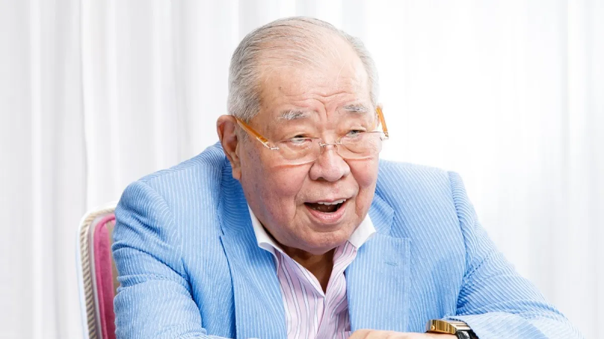 野村克也接受《日刊體育》的專訪,來談現今的數據棒球與遊戲《實況野球》的關聯。 (圖/截圖自電ファミニコゲーマー網站)