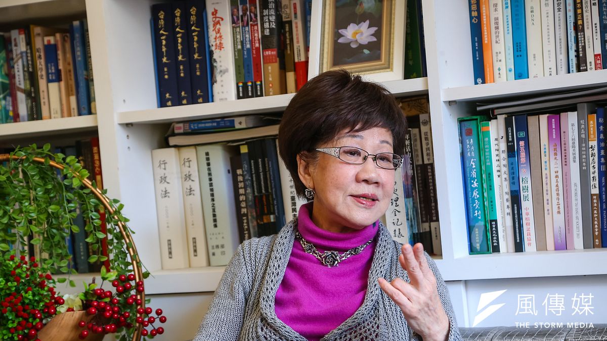 呂秀蓮18日在臉書發文,挺行政院三接再外推方案。(資料照,顏麟宇攝) 呂秀蓮18日在臉書發文,挺行政院三接再外推方案。(資料照,顏麟宇攝)