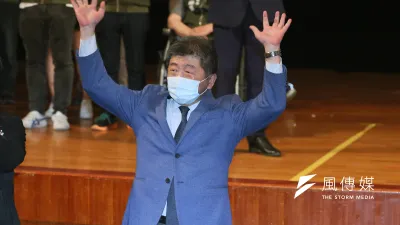陳時中說了「責任來,我就扛,防疫是這樣,選舉也是這樣」,但他何曾扛起防疫的責任了?(資料照,柯承惠攝)