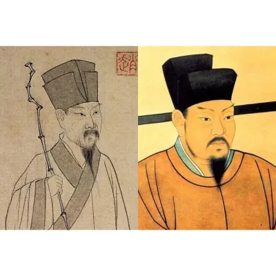 商鞅變法是古代中國改革成功極為鮮明的實例,但後世議論也多;北宋大文豪蘇軾(左)就痛批商鞅太殘酷,而北宋宰相王安石(右)卻非常推崇商鞅,但「王安石變法」後來以失敗告終。(取自網路)