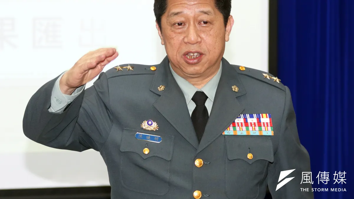 國防部11日上午舉行去年度的「公職人員財產申報實質審查」公開抽籤,儀式由國防部陸軍常務次長陳曉明中將(見圖)主持。(蘇仲泓攝)