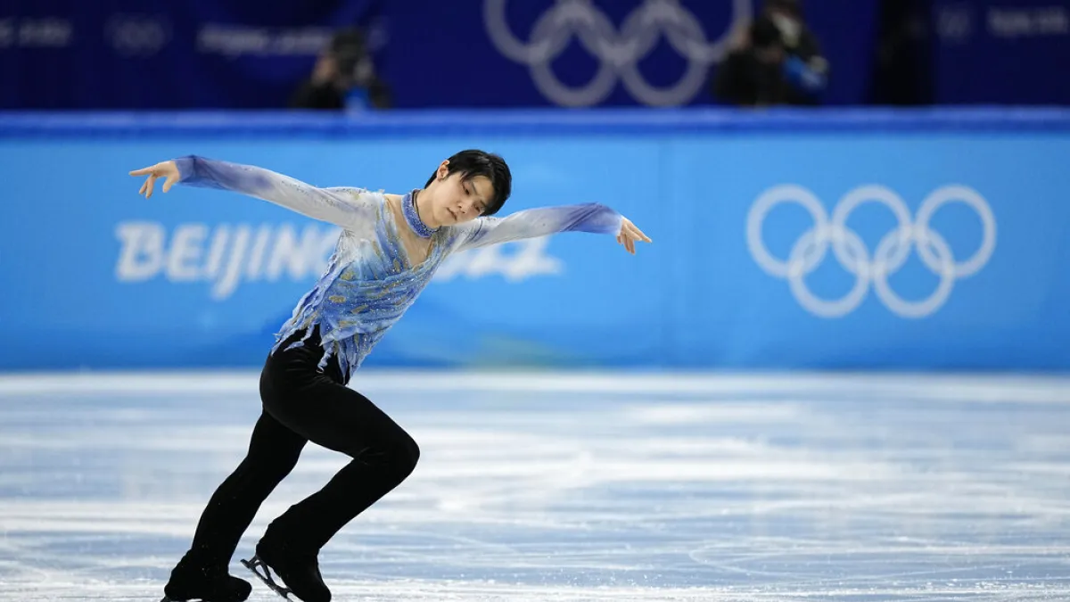 羽生結弦。(美聯社)