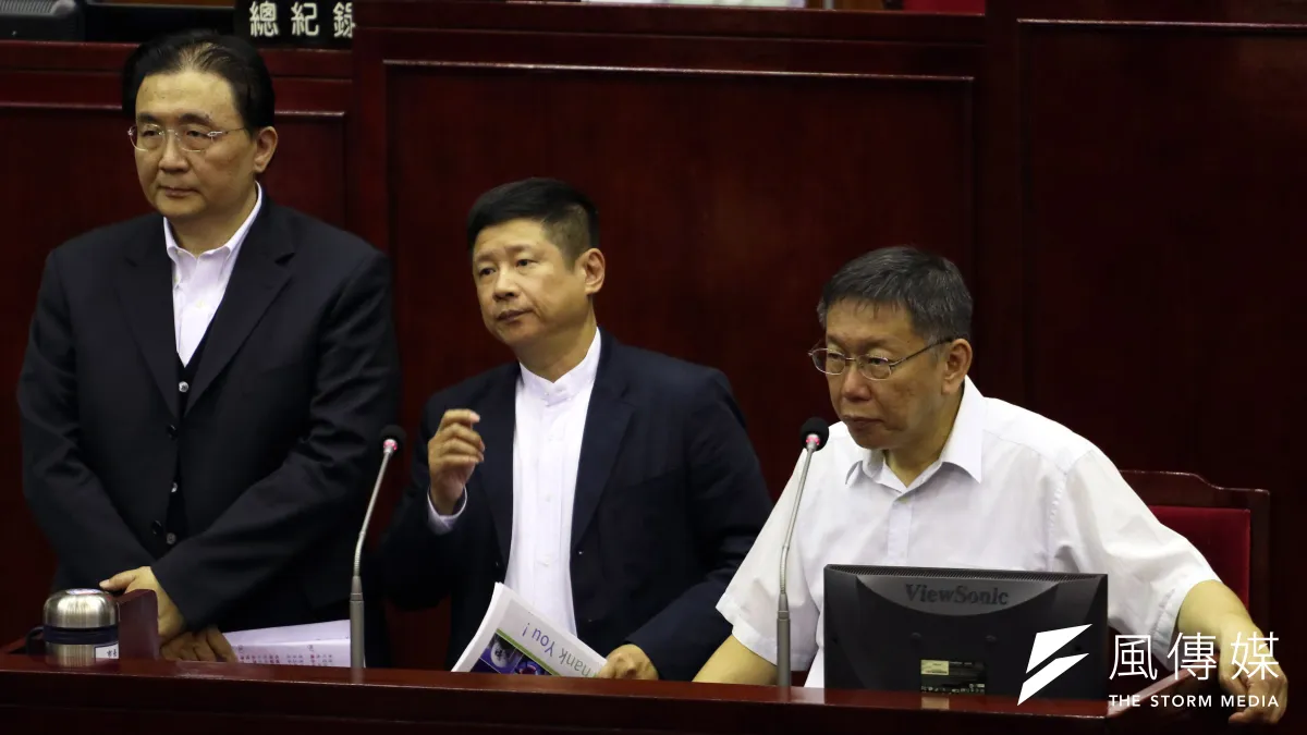 台北市長柯文哲4日赴市議會進行市政總質詢,對於未來兩年的計畫表示,「要做的事情很多,講不完!」(蘇仲泓攝)