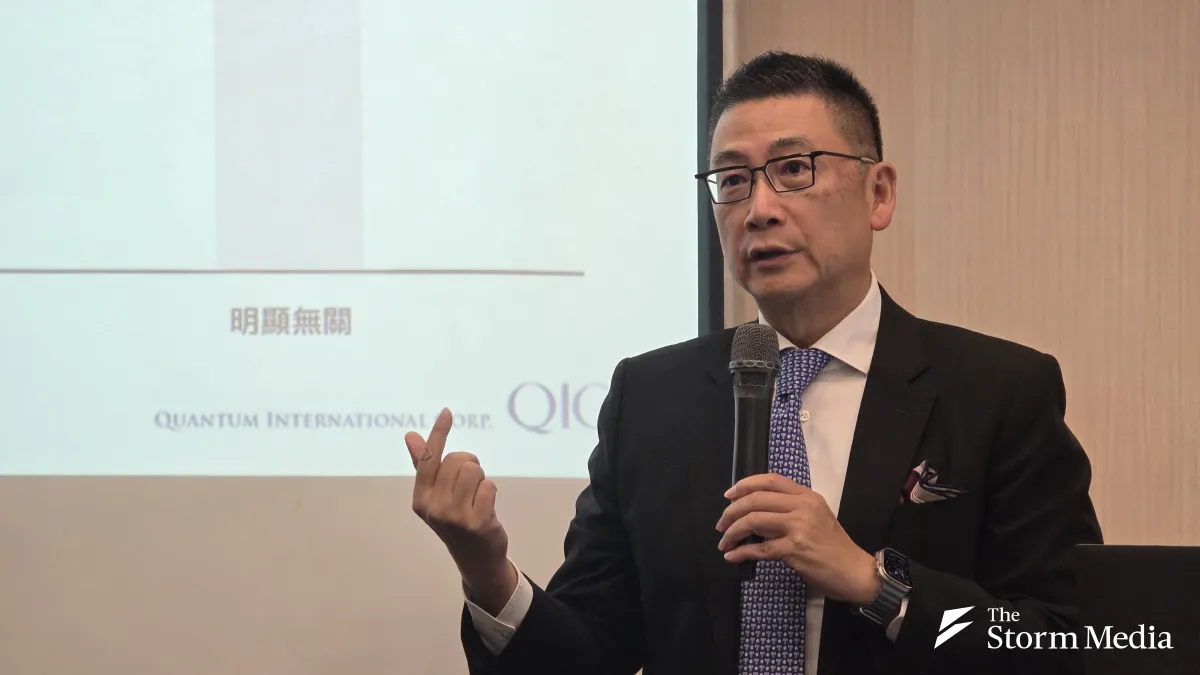 QIC founder and CEO Alex Lee says the AI 500 list is a starting point for research, not a promise that every company will repeat past AI winners' success. (Photo: Storm Media / Sean Wei)