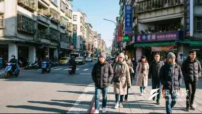 近日強烈大陸冷氣團襲台,尋找一件既能抵禦低溫、又不顯臃腫的保暖外套成為全台民眾的首要任務。(生成示意圖/智慧內容中心製)