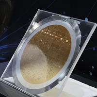 半導体・シリコンウェハー(写真/柯承惠撮影)。 半導体・シリコンウェハー(写真/柯承惠撮影)。