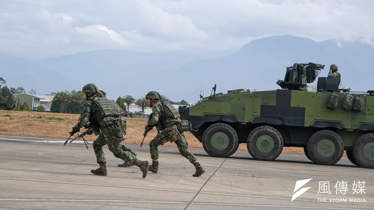 國軍演習仍停留在災變、設施搶修及物資配給,但面對現代混合戰,需要大規模的應變能力測試。(資料照,劉偉宏攝)