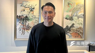 竣邦-KY執行長蕭志偉。(林彥呈攝)