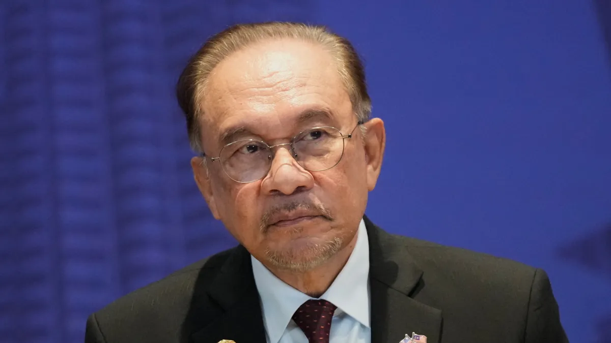 Malaysian Prime Minister Anwar Ibrahim stated that he views Taiwan as part of China and expressed support for — and justification of — China's use of military force against Taiwan. (File photo, AP)