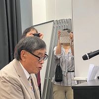 台湾・先住民音楽家で政治的受難者の高一生氏の息子、高英傑氏。(台湾文化センター提供) 台湾・先住民音楽家で政治的受難者の高一生氏の息子、高英傑氏。(台湾文化センター提供)